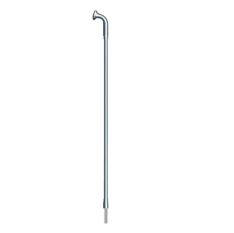 Strong Silver J-Bend Cut/Threaded 80mm - 310mm 10