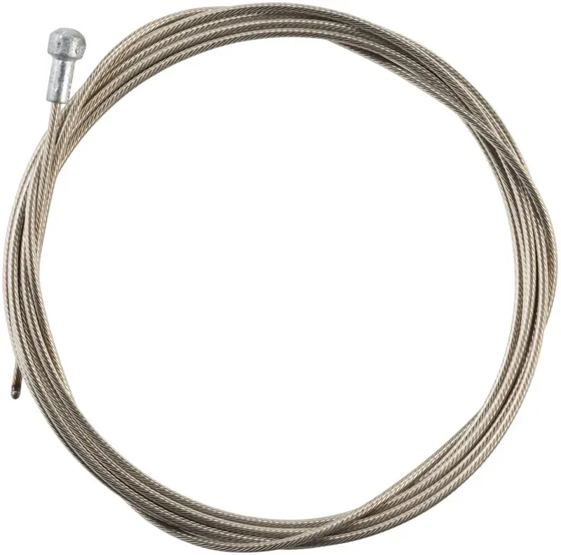 Jagwire Pro Brake Cable 1.5x2000mm Polished Slick in Silver