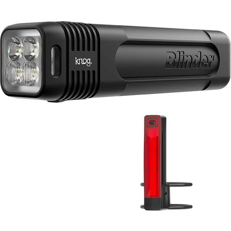 KNOG Blinder Pro 600 Plus 20 Black Bike Light Set
