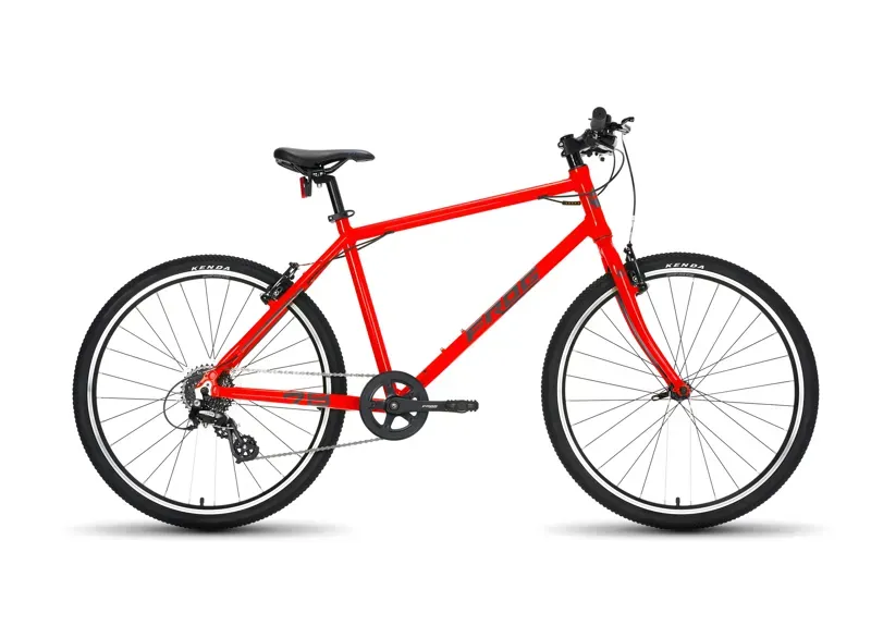 Frog 78 Kids Hybrid Bike In Neon Red