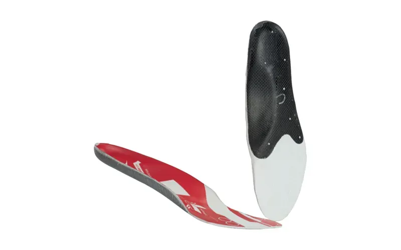 Lake Carbon Fiber Mouldable Insole in Red 