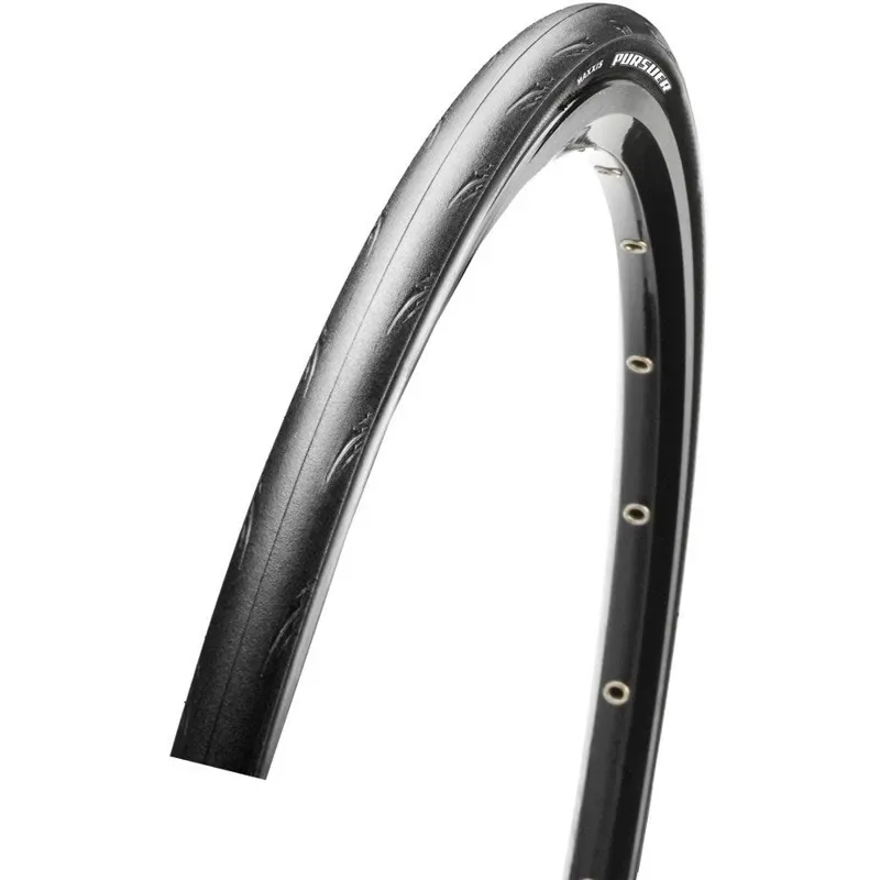 Maxxis Pursuer 700x25 SC 60tpi Road Bike tyre in Black
