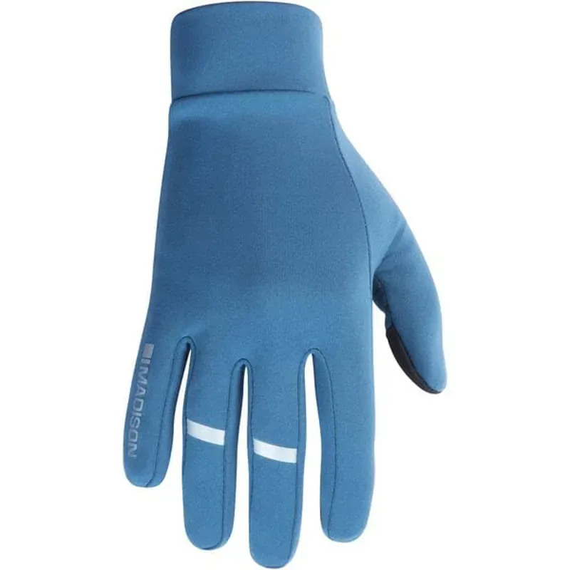 Madison Freewheel Isoler Thermal Pocket Gloves in Lake Blue