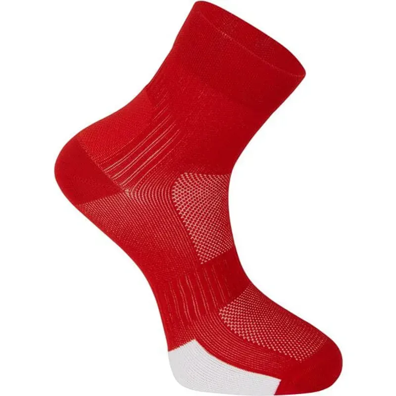 Madison Flux Performance Sock In True Red