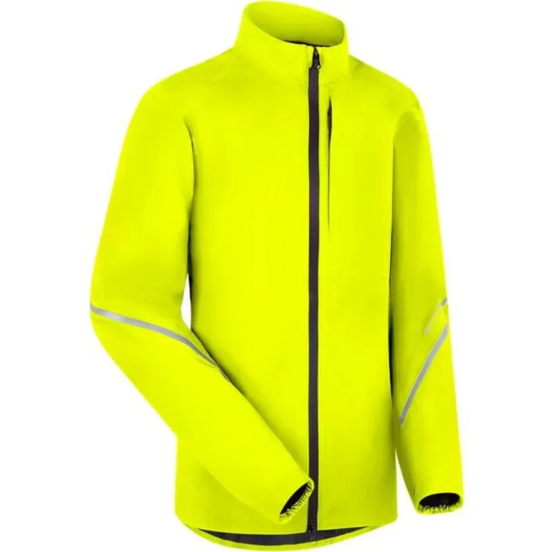 Madison Freewheel Women's Waterproof Jacket In Hi-Viz Yellow-1