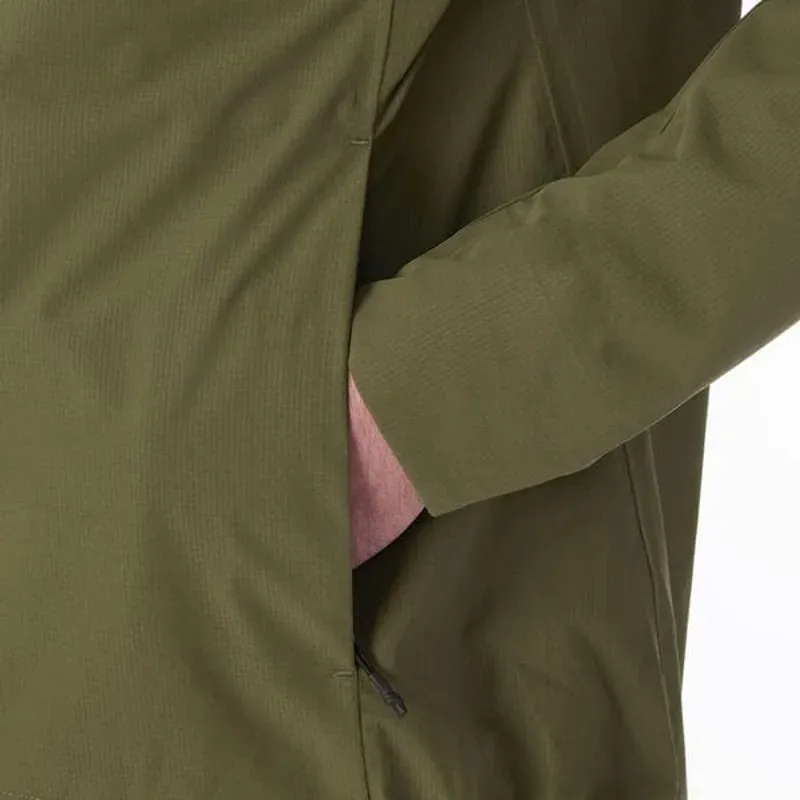 Madison Roam Men's 2-Layer Waterproof Jacket In Rust Orange-3