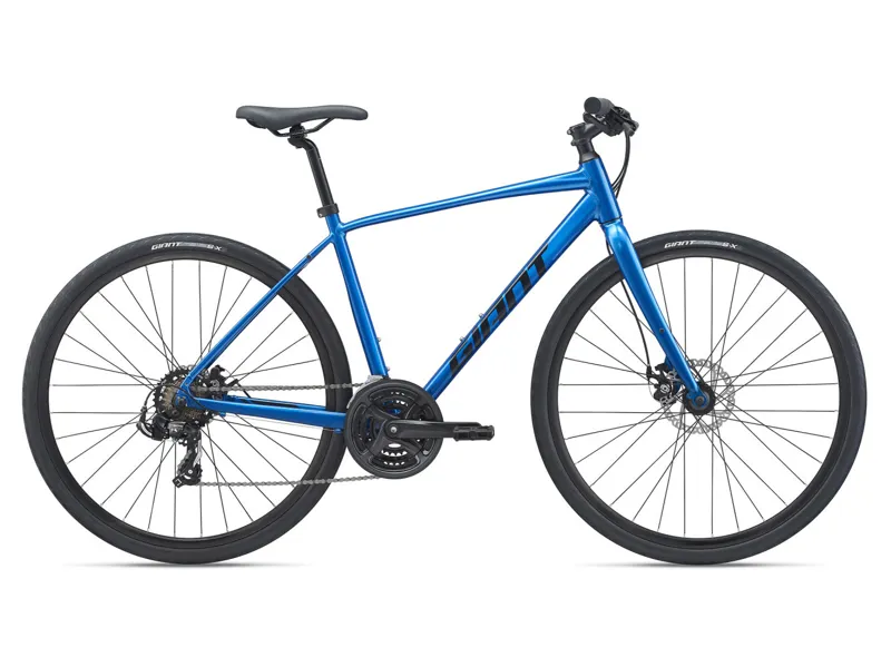 2021 Giant Escape 3 Disc Hybrid Bike in Blue 