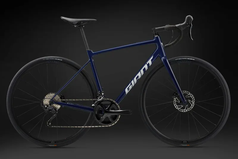 Giant Contend SL Disc 1 Road Bike In Gloss Eclipse/Snow Drift-1