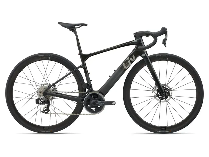 Liv Avail Advanced E+ Elite 0 Electric Road Bike In Gloss Raw Carbon