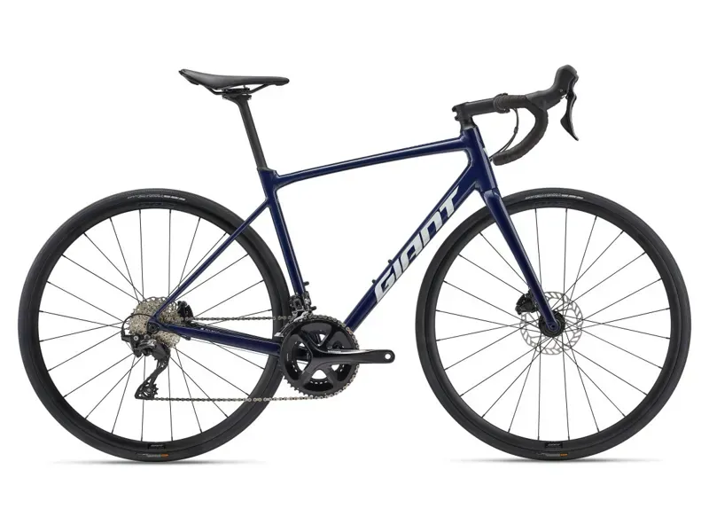 Giant Contend SL Disc 1 Road Bike In Gloss Eclipse/Snow Drift