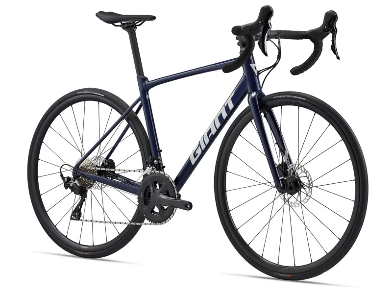 Giant Contend SL Disc 1 Road Bike In Gloss Eclipse/Snow Drift-2