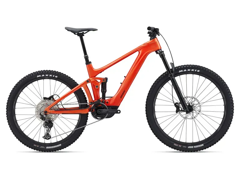 Giant Trance X Advanced E+ Elite 3 400Wh Electric Mountain Bike in Helios Orange