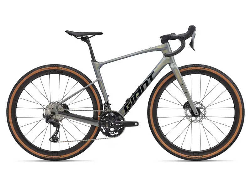 2025 Giant Revolt Advanced 0 Gravel Bike In Gloss Aurora Noise
