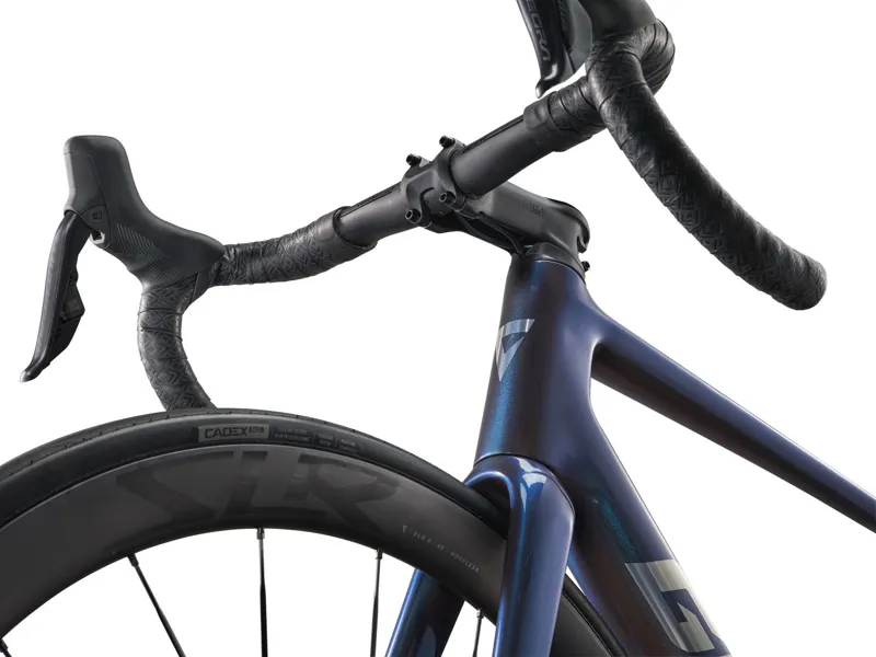 Giant TCR Advanced Pro 0-Di2 Road Bike In Gloss Ocean Twilight/Lightning-8