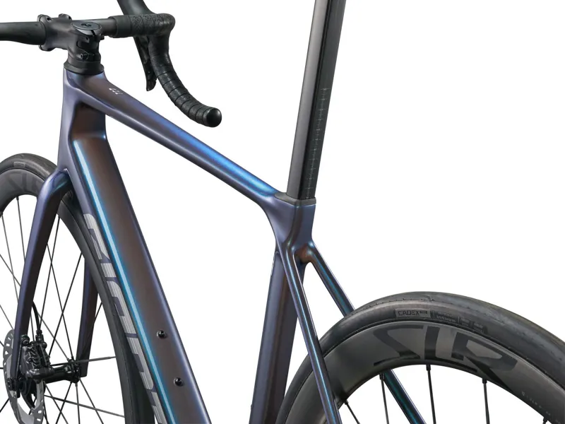 Giant TCR Advanced Pro 0-Di2 Road Bike In Gloss Ocean Twilight/Lightning-10