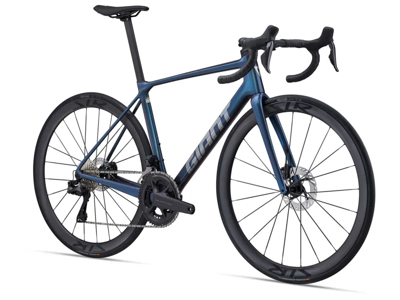 Giant TCR Advanced Pro 0-Di2 Road Bike In Gloss Ocean Twilight/Lightning-1