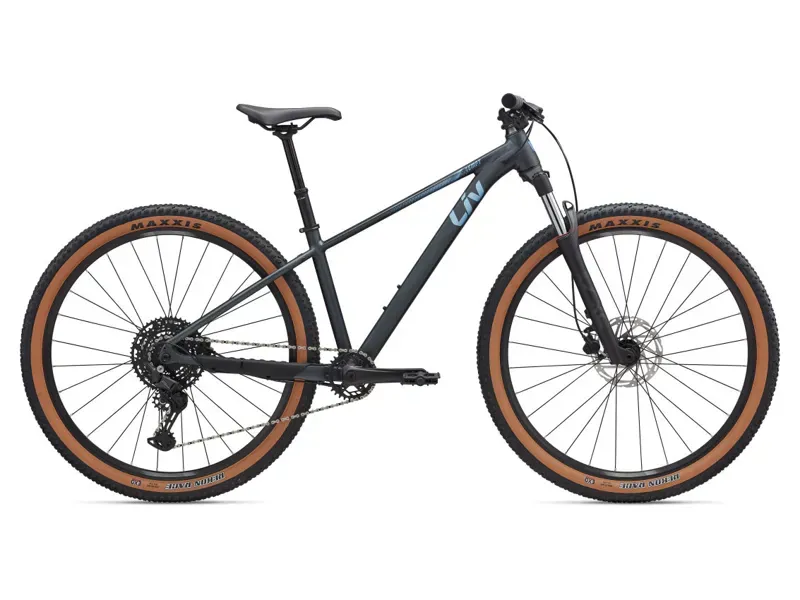 Liv Tempt 1 29 Mountain Bike In Matte Black Diamond/Frost Silver
