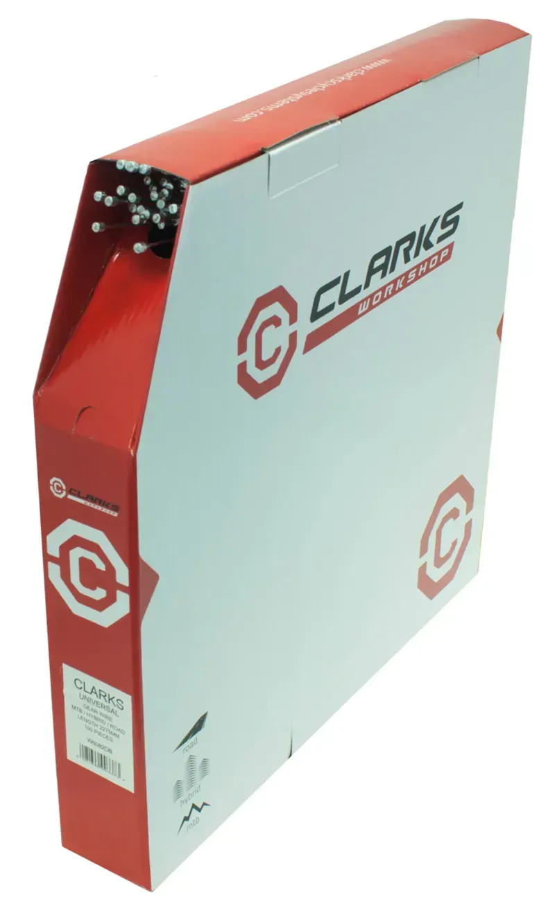 Clarks Cycle Systems Stainless Steel Road Die Drawn Brake Inner 100-box
