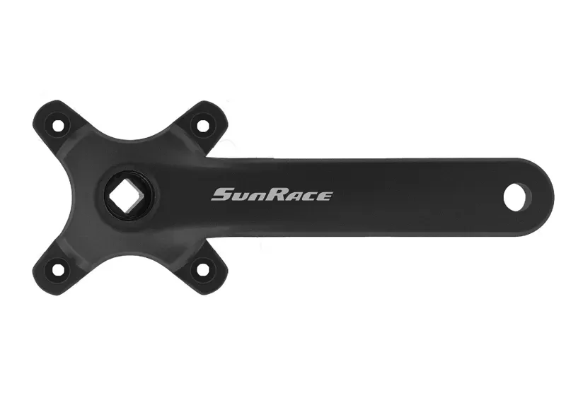 Sunrace and Sturmey Archer 175mm RH Spider/LH For Narrow-Wide Crankset in Black