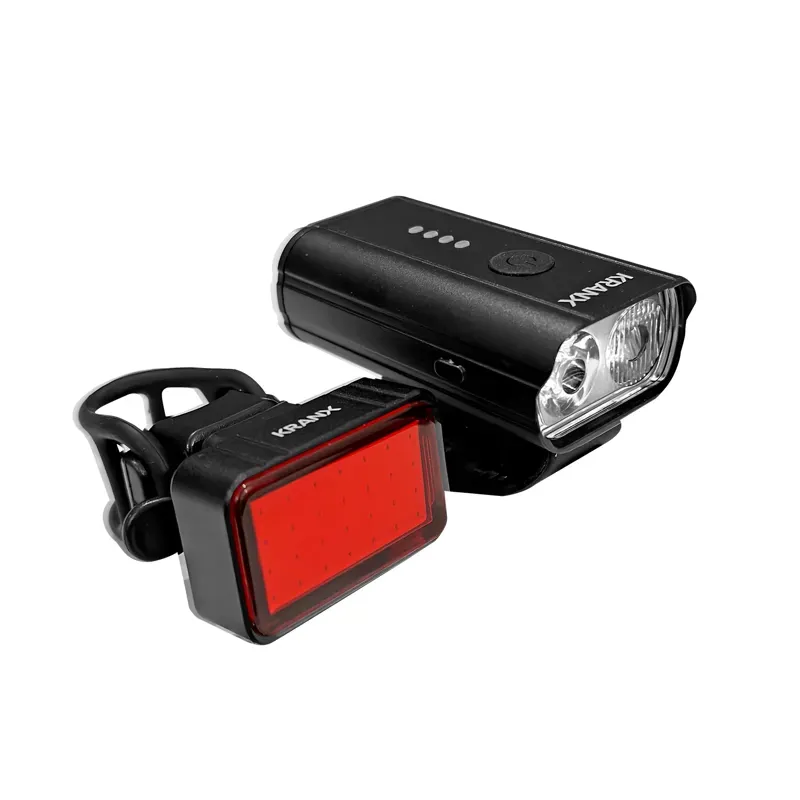 KranX Solaris III 400/100 USB Rechargeable Black Light Set