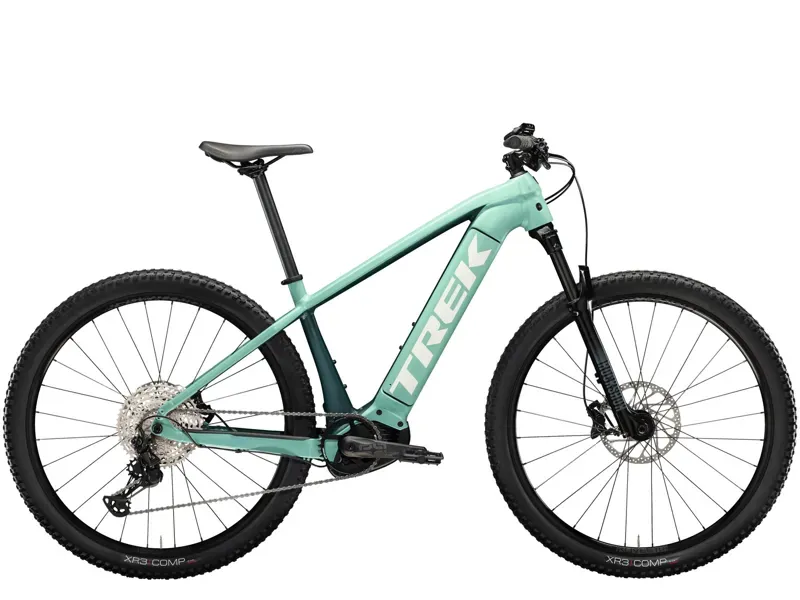 Trek Powerfly 5 Electric Mountain Bike in Satin Blue Sage/Juniper