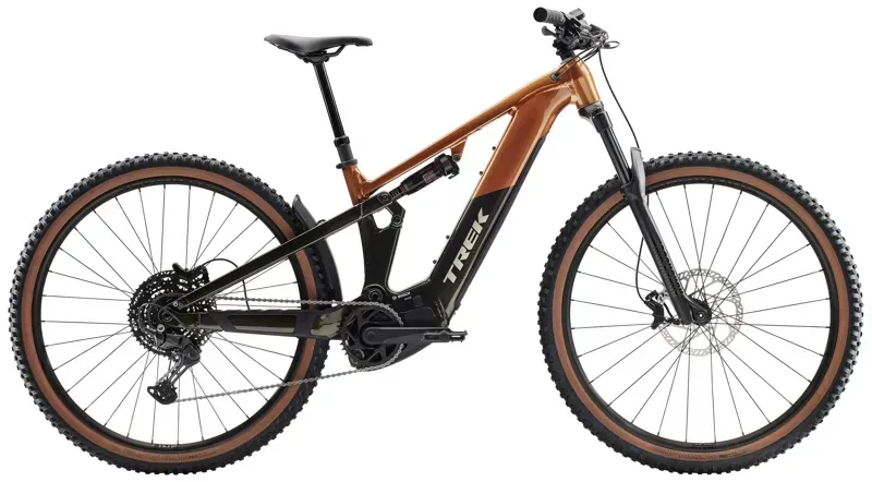 Trek Powerfly FS+ 4 Gen 4 Electric MTB In Pennyflake/Black Olive