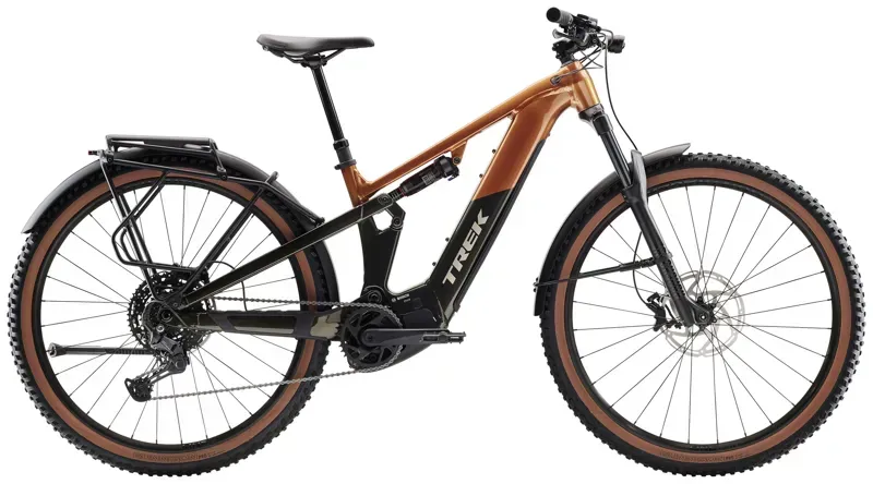 Trek Powerfly FS+ 4 EQ Gen 4 Electric MTB In Pennyflake/Black Olive
