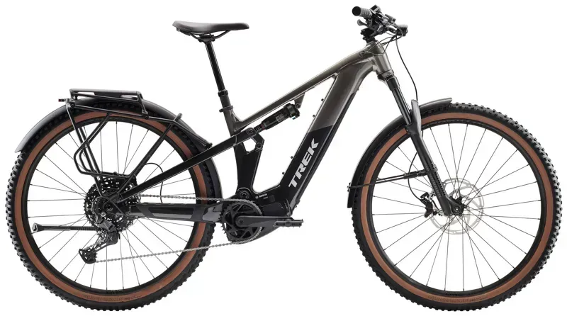 Trek Powerfly FS+ 4 EQ Gen 4 Electric MTB In Mercury/Dark Web