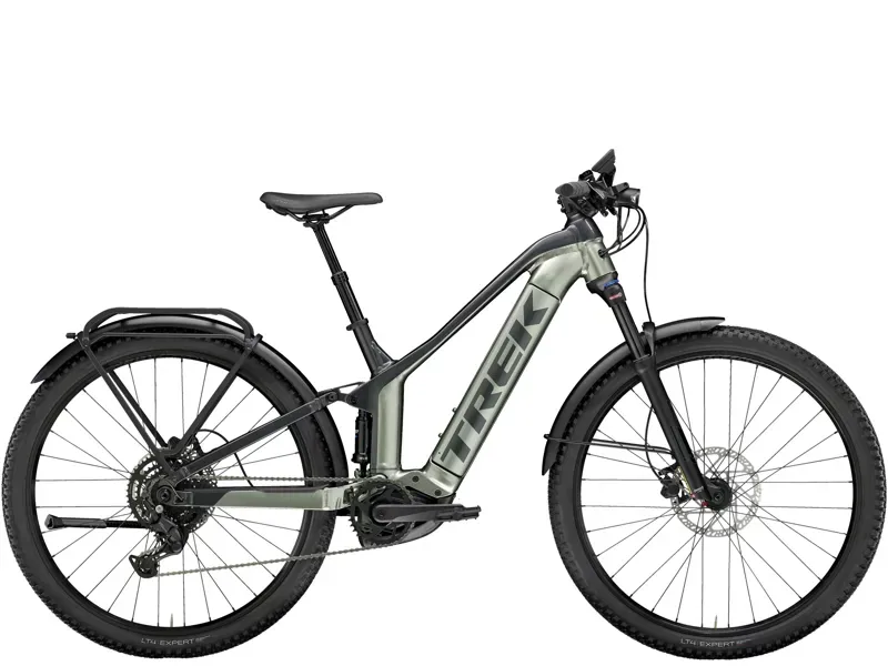 Trek Powerfly FS 4 Equipped Gen 3 625Wh Electric Mountain Bike in Lichen