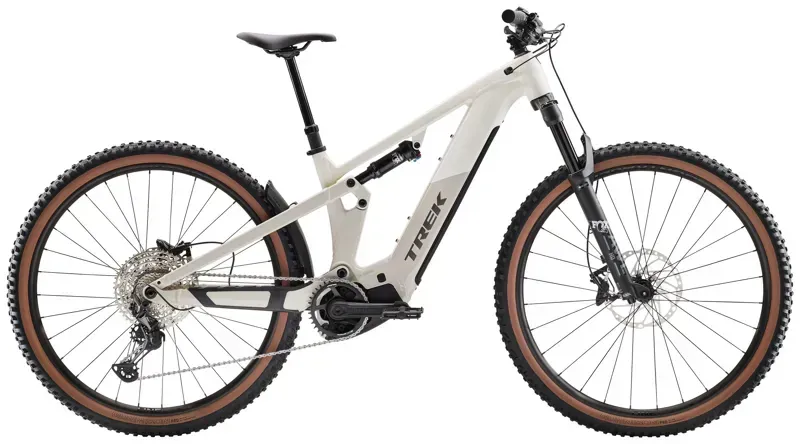 Trek Powerfly FS+ 6 Gen 4 Electric MTB In Era White/Buff Beige