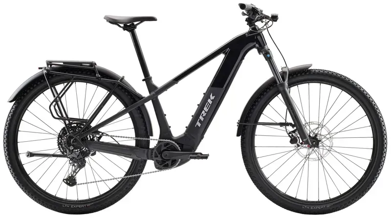 Trek Powerfly+ 4 EQ Electric MTB in Gloss Dark Star/Matte Dark Web
