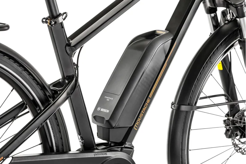 Moustache Samedi 28.1 400Wh Electric Hybrid Bike in Matt Black-3