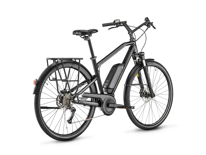 Moustache Samedi 28.1 400Wh Electric Hybrid Bike in Matt Black-2
