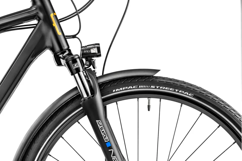 Moustache Samedi 28.1 400Wh Electric Hybrid Bike in Matt Black-4