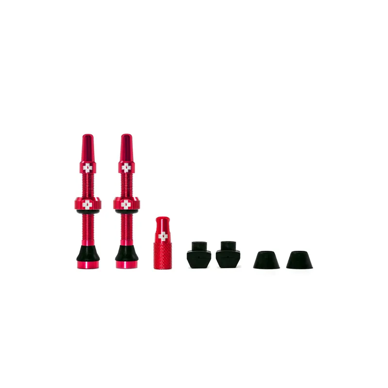Muc-Off Tubeless Valves 44mm Red