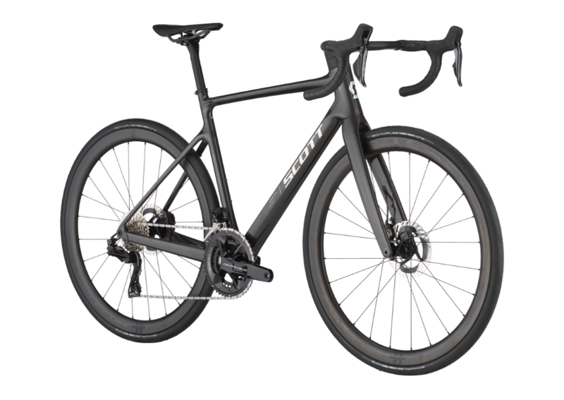 2025 Scott Addict 10 Endurance Road Bike In Carbon Black-1