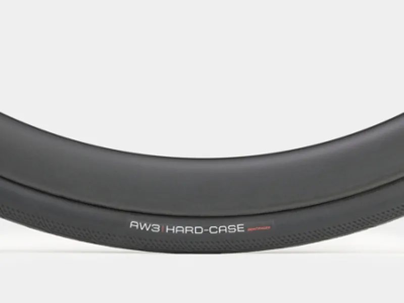 Bontrager AW3 Hard-Case 700x32c Road Tyre in Black-2