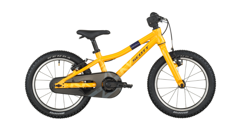 Scott Contrail 160 Kids Bike in Mimosa Yellow