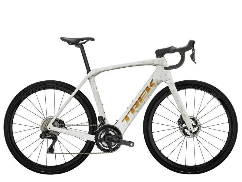 Trek Domane+ SLR 9 Electric Road Bike in Era White/Supernova Marble