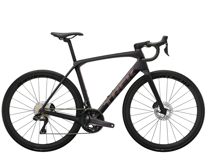 Trek Domane SL 7 Road Bike in Dark Web Black