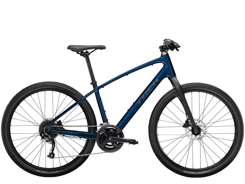 Trek Dual Sport 2 Hybrid Bike in Mulsanne Blue
