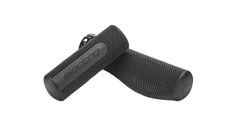 Grip Electra Townie Kraton Ergo Long/Short Black diameter22.2 mm length90/130 mm