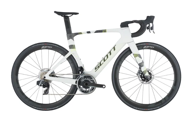 Scott Foil RC Team Road Bike in Ice Grey/Progressive Grey