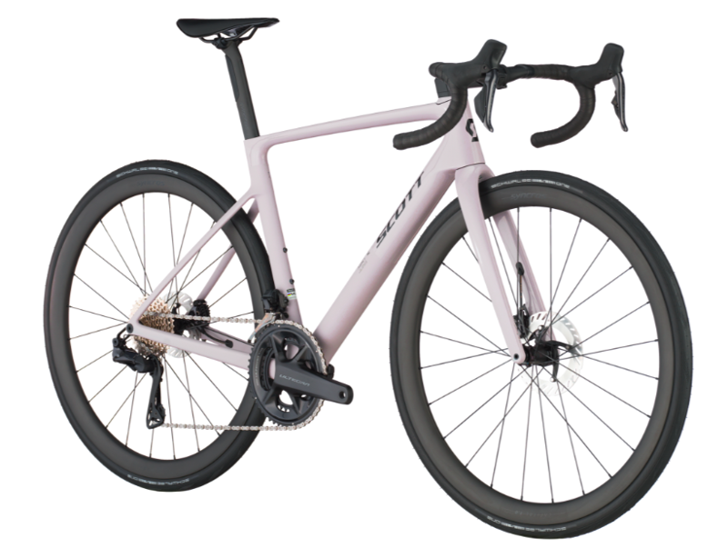 2025 Scott Addict RC 20 Road Bike in Hushed Pink-1