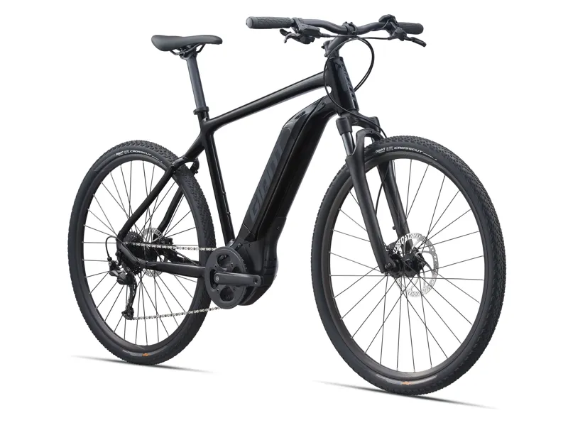 Giant Roam E+ GTS Electric Hybrid Bike in Black-1