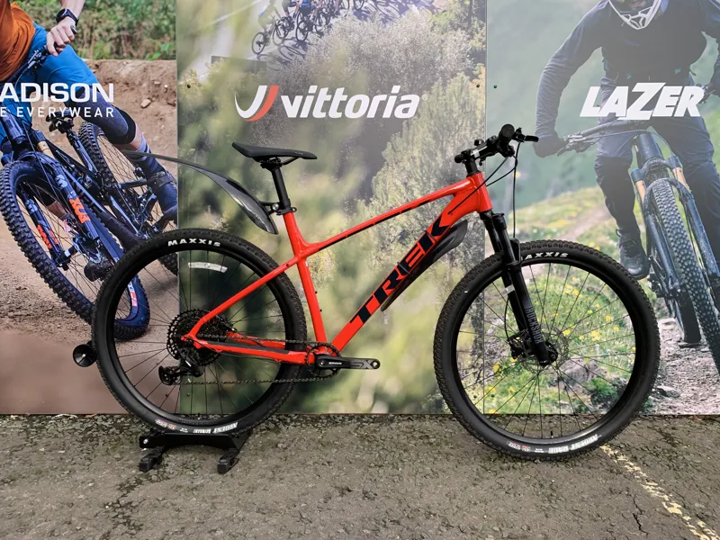 New-To-You Trek Marlin 8 Mountain Bike X-Large in Red/Nautical