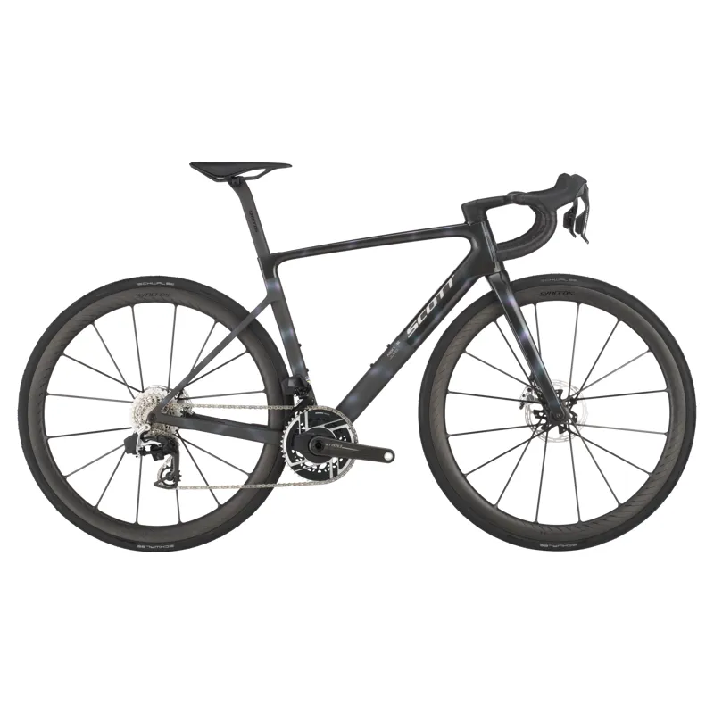 2025 Scott Addict RC Ultimate Road Bike in Sunbeam Black