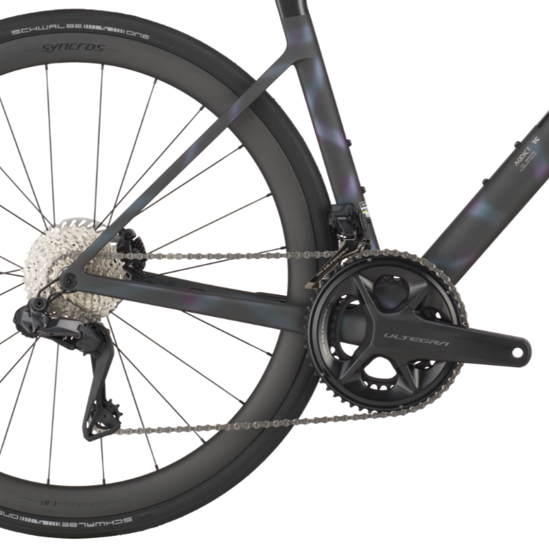 2025 Scott Addict RC 10 Road Bike in Sunbeam Black-4