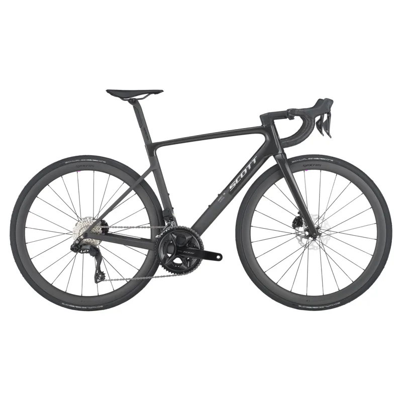 2025 Scott Addict RC 30 Road Bike in Carbon Black