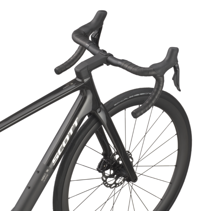 2025 Scott Addict RC 30 Road Bike in Carbon Black-2